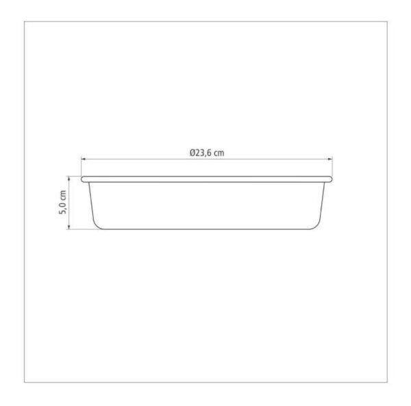 Molde Redondo para Hornear Tramontina Brasil 22 cm - Imagen 3